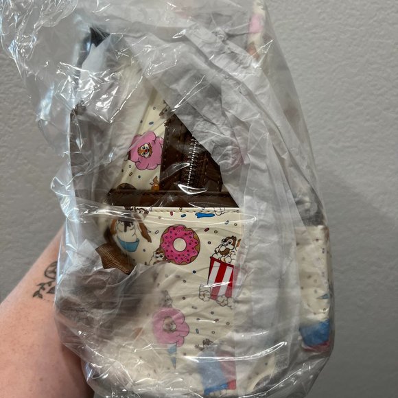 Loungefly x Disney Chip and Dale Sweet Treats Snack Bag NEW Mini Backpack NWT main image 6